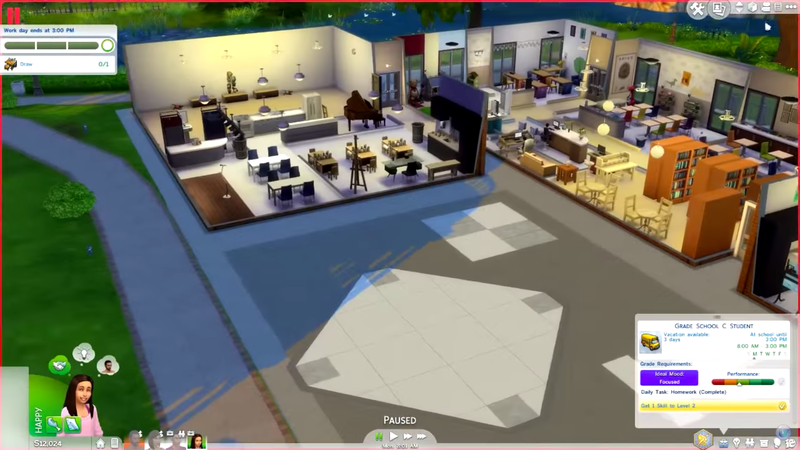 Illustration for article titled Incredible Mod Adds Schools To The Sims 4
